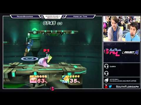 Smash @ Skyloft 11/13 - Winners Quarters - Hero of Time (Link) vs Peach Shampoo (Zelda/Peach)