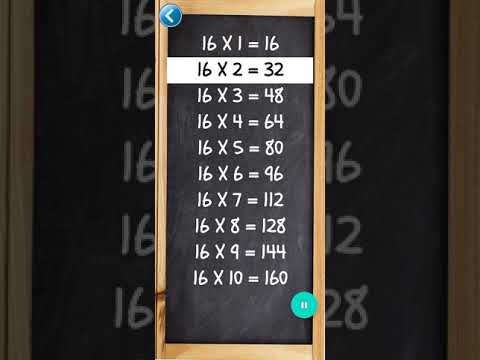 Math Tables In Hindi (पहाड़ा) - 1 to 100 Table Video