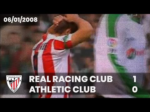 ⚽️ [Liga 07/08] J18 I Real Racing Club 1 - Athletic Club 0 I LABURPENA