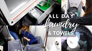 GET YOUR LAUNDRY DONE WITH ME // CLEANING MOTIVATION // CLEANING MOM