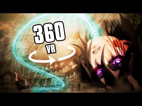 360° EREN FOUNDING TITAN TRANSFORMATION | The Rumbling - Attack on Titan S4 VR