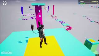 On continue les mods : The "Fun" Obby ( parcours terminer ) + Minigolf party 