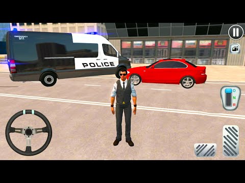 American Police Ford Van Driving - Regular Patroling - Android Gameplay