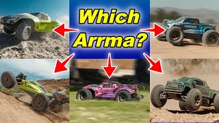 Which Arrma RC car is Best?  Granite, Big Rock, Vorteks, Typ