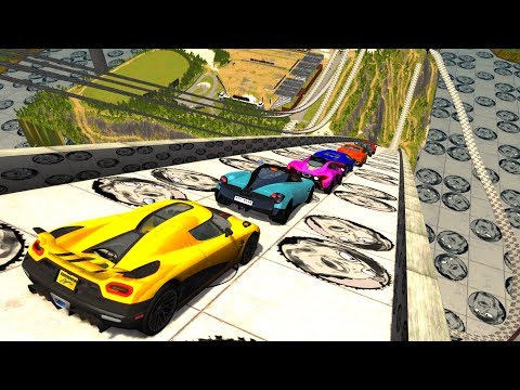 High Speed Jumps/Crashes Compilation #57 - BeamNG Drive Satisfying Car Crashes