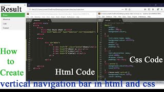 Download the video "CSS :: How to Create Vertical Navigation Bar || Nepali Language"