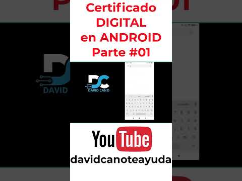 Cómo instalar 🔐 certificado digital 🔐 en 📲 android📲 | Guía fácil y rápida #shortvideo #shorts