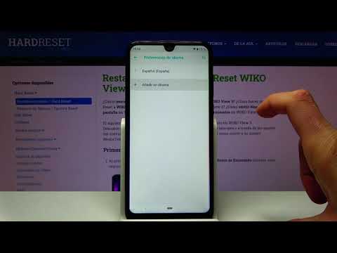 Cómo cambiar el idioma en WIKO View 3 - poner WIKO en otro idioma