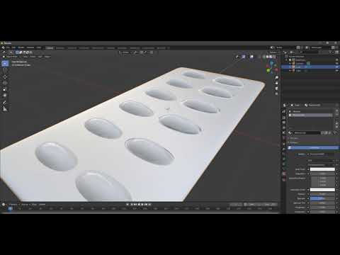 Blender - Medications modelling