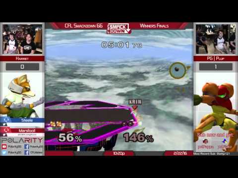 CFLS66 - Harriet (Fox) vs PG | Plup (Samus) - Winners Finals