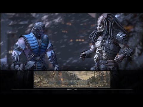 Mortal Kombat XL-Sub-Zero VS Predator (very hard)