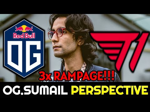 OG.SUMAIL Triple Rampage Tiny Player Perspective vs T1 (Game 1) — TI10 GROUP STAGE DAY 2