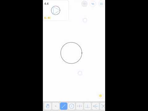 Euclidea 4 delta 4.4 all star walkthrough solution