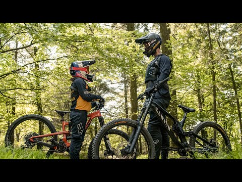 12-jähriger Downhiller trifft 33-jährigen Downhiller MTB Mehring | Johann Schumacher & Fabio Schäfer