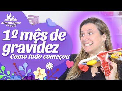 Primeiro MÊS de gestação- COMO TUDO COMEÇOU| Fecundação, menstruação e possíveis sintomas