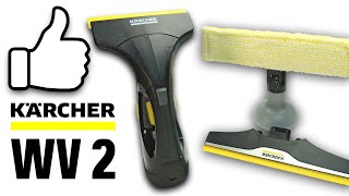Karcher WV2 Window Vacuum Cleaner - Black Edition - Unboxing - Test