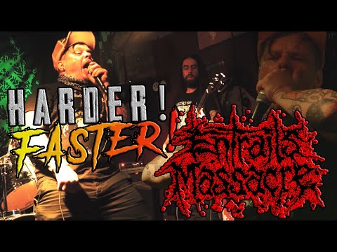 600 BMP! EXTREME AND FAST! ENTRAILS MASSACRE 15 MINUTES LIVE SET!! (HIGH QUALITY SOUND)