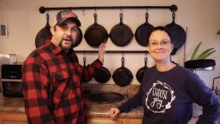 CAST IRON Cooking, Cleaning & Seasoning!   Everything you Need to Know!