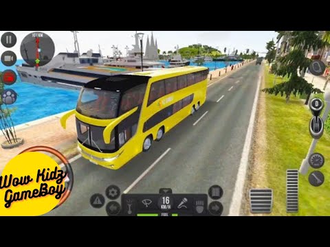 Offroad Uphill Drive Bus Simulator 2 - Modern Coach Tourist Transport - Android GamePlay