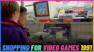 Shopping For Video Games In 1991