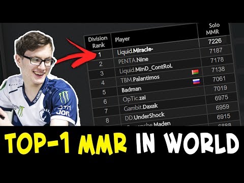 Miracle TOP-1 MMR in the WORLD — new Seasonal Ranked