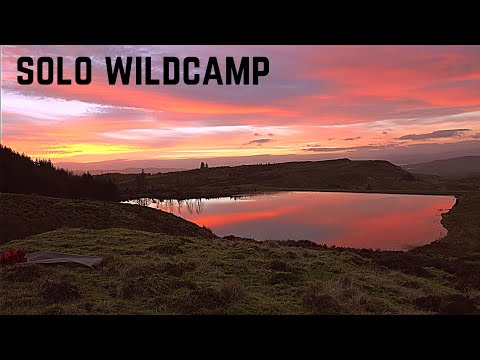 The  MSR ELIXIR 1 tent first use | Kilpatrick hills solo wildcamp