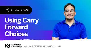 How to Use Carry Forward Choices in Qualtrics Surveys