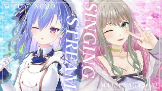 配信開始 / Stream Start: - 【 #歌枠 / #karaoke 】推しと歌枠コラボができる世界線🌚🤍 / #松永依織 w/ #涼海ネモ【 #いおネモコラボ 】