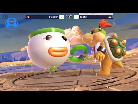 Tap Jump 4 Losers Quarter Finals - Ratchet (Bowser Jr) vs FatKirby (MegaMan)