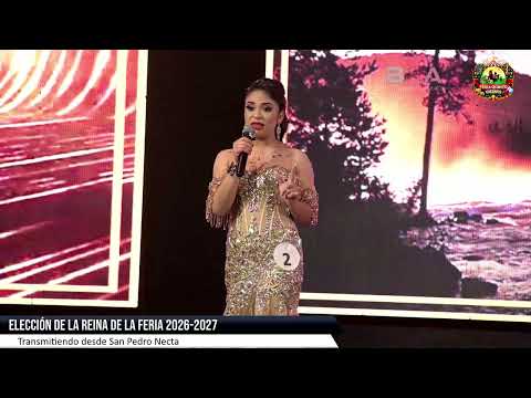 Mensaje de Emily Aguilar García, Elección de la Reina de la Feria 2026-2027. San Pedro Necta