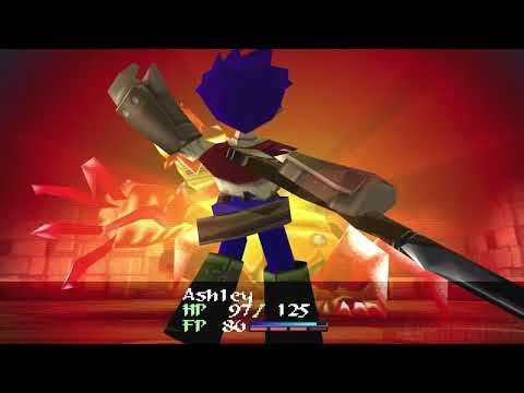 Wild Arms 2 PS5 - Ashley First Boss Fight (PS Classic) 4k