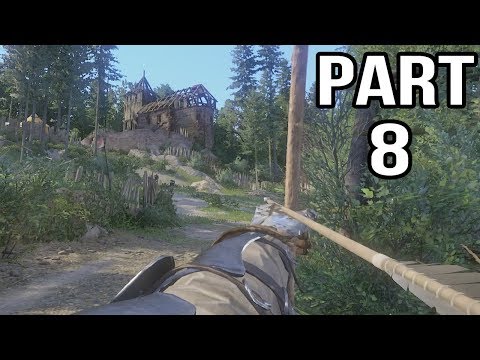 Kingdom Come Deliverance Gameplay Walkthrough Part 8 - Boars and Bandits