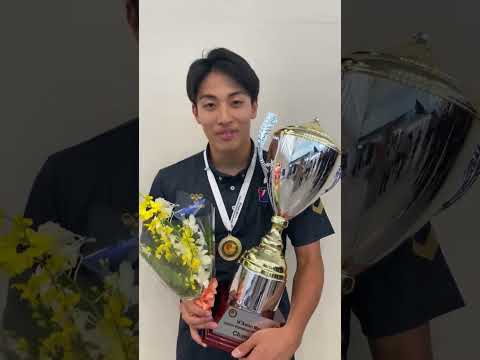 ハンドボール男子ジュニアアジア選手権２連覇　橘光太郎主将（日本ハンドボール協会提供）