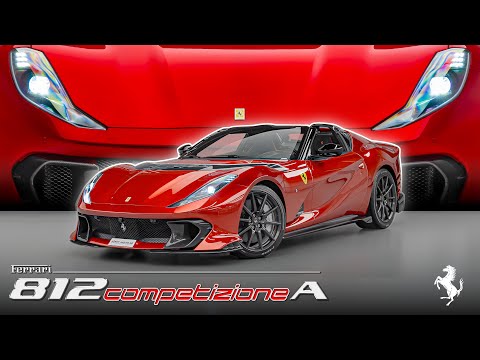 Only 599 Ever Made! Ferrari 812 Competizione Aperta | 4K