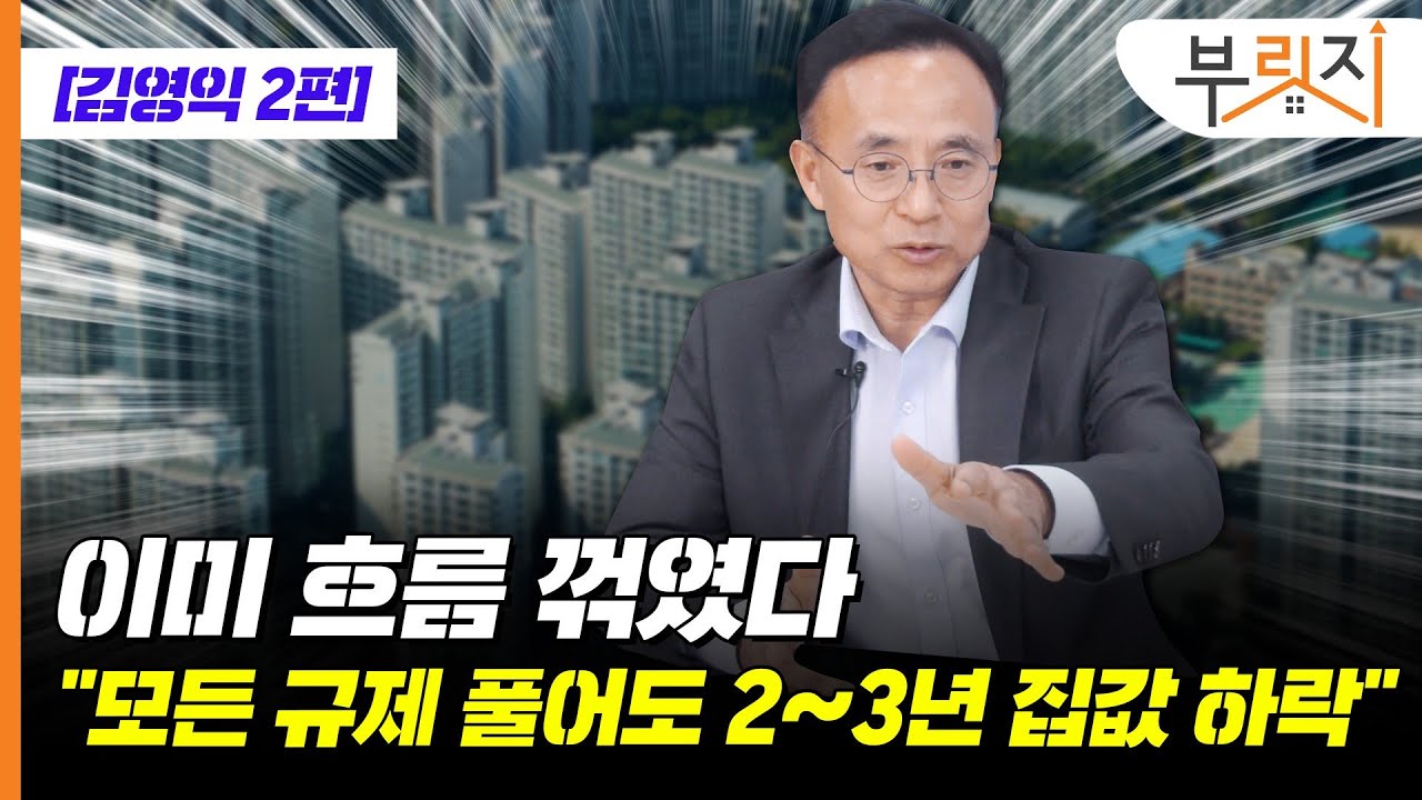 [부릿지TALK]서울까지 규제 다 풀어도 안 오른다..“최소 2~3년 하락” | 김영익 서강대 경제대학원 교수