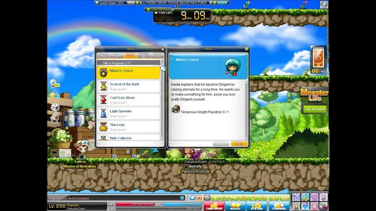 MapleStory Level 100 Empathy