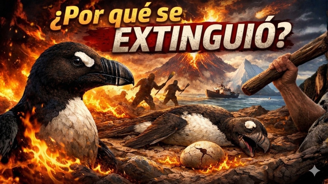 ¿Por qué Se EXTINGUIO?.. La TRISTE HISTORIA del ALCA GIGANTE 