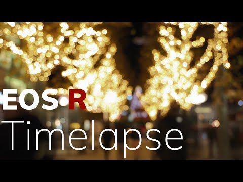 CANON EOS R - Timelapse / Zeitraffer Tutorial - Photo Universal