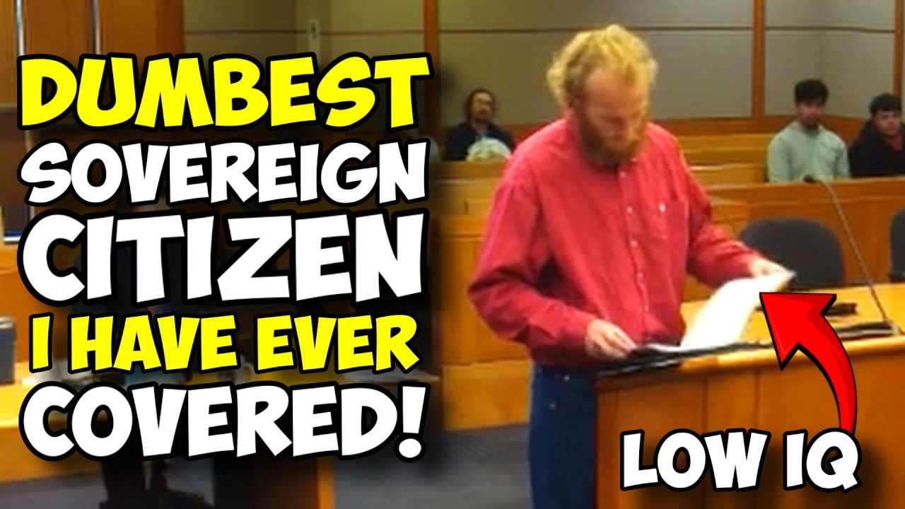 The DUMBEST Sovereign Citizen In Court I've Covered Yet!!! Pro Se FAIL!!!