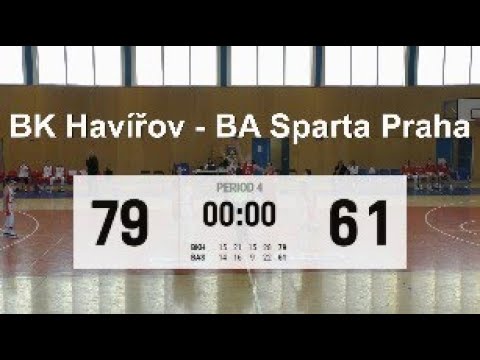 2021 1010 _ 1 liga žen _ BK Havířov - BA Sparta Praha