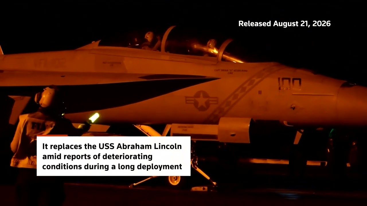 USS George Washington aircraft carrier operating in the Arabian Sea