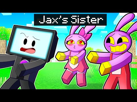 Unbelievable! Meeting Jax's Sister in Minecraft!