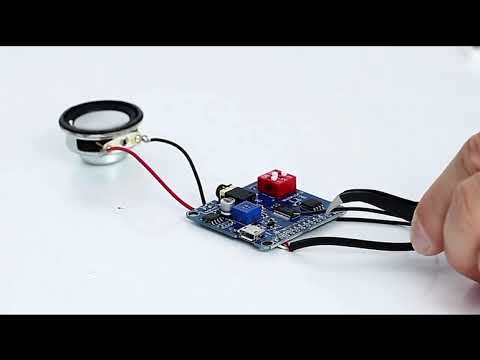 Voice Sound Playback Module Arduino MP3 Player Module UART I/O Trigger