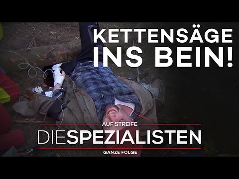 Blutender Notfall im Wald: Kettensäge schneidet Bein auf | Die Spezialisten | SAT.1