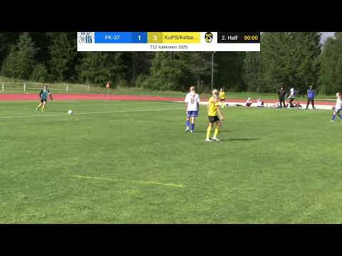 T12 Kakkonen 2025: PK-37 vs Kups/Keltainen