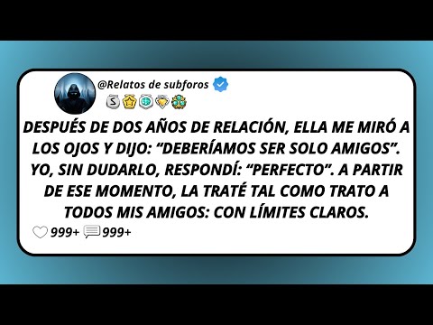 Después De Dos Años De Relación, Ella Me Miró A Los Ojos Y Dijo: “Deberíamos Ser Solo Amigos”...