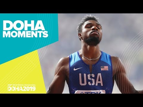 Noah Lyles Sprints to 200m Gold | World Athletics Championships 2019 | Doha Moments