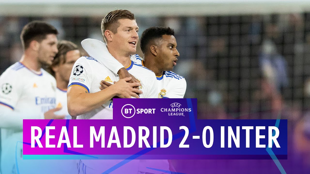 Real Madrid vs Inter highlights