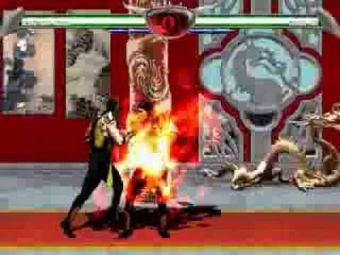 MK Chaothic Scorpion mkow vs Flame mkh