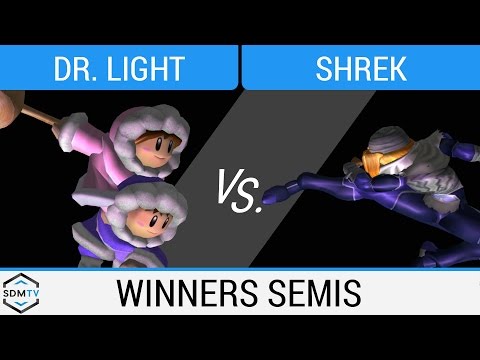 LSSD 78 - Dr. Light (Ice Climbers) vs. Shrek (Sheik) - SSBM Winners Semis - Smash Melee